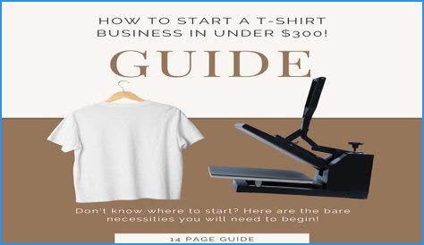Guide on How to Start a T-Shirt Business Today